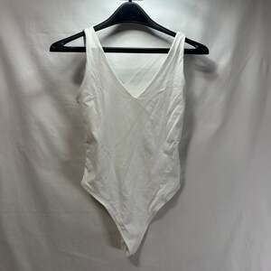 Olive & Oak White Knit Thong Bodysuit XS